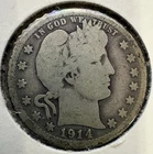 1914-D Barber Quarter