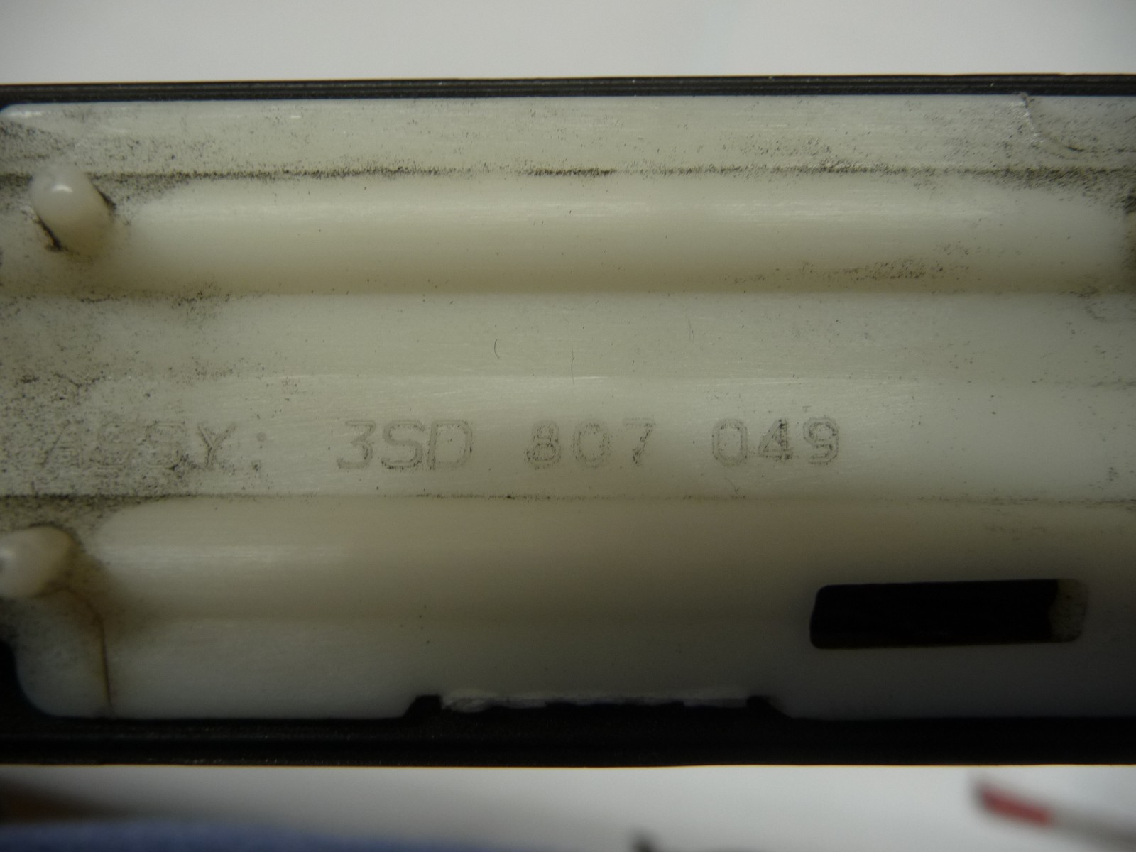2020-2024 Bentley GT Rear Bumper Left Driver Black Molding Trim 3SD807049 OEM