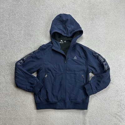 REEBOK Kinder Jungen Jacke Gr 16 Windbreaker Windjacke Trainingsjacke 28712 Blau