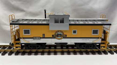 Trenes EE. UU. R12105 D&RG Denver Rio Grande #01504 Visión Extendida Caboose Escala G | Condition: Used