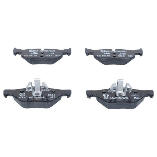 Plaquette de frein auto ATE Ceramic 13-0470-7217-2 kit de freinage à disque avant