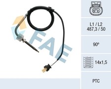 Abgastemperatursensor nach Rußpartikelfilter 68015 FAE für MERCEDES-BENZ VIANO