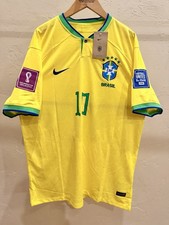 Neymar Jr. Brazil World Cup Qatar 2022 Size XL Jersey