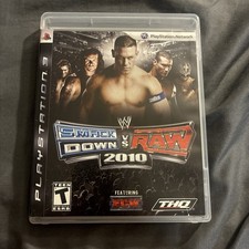 WWE SmackDown vs. Raw 2010 PlayStation 3 PS3 COMPLETE Manual CIB Tested Working