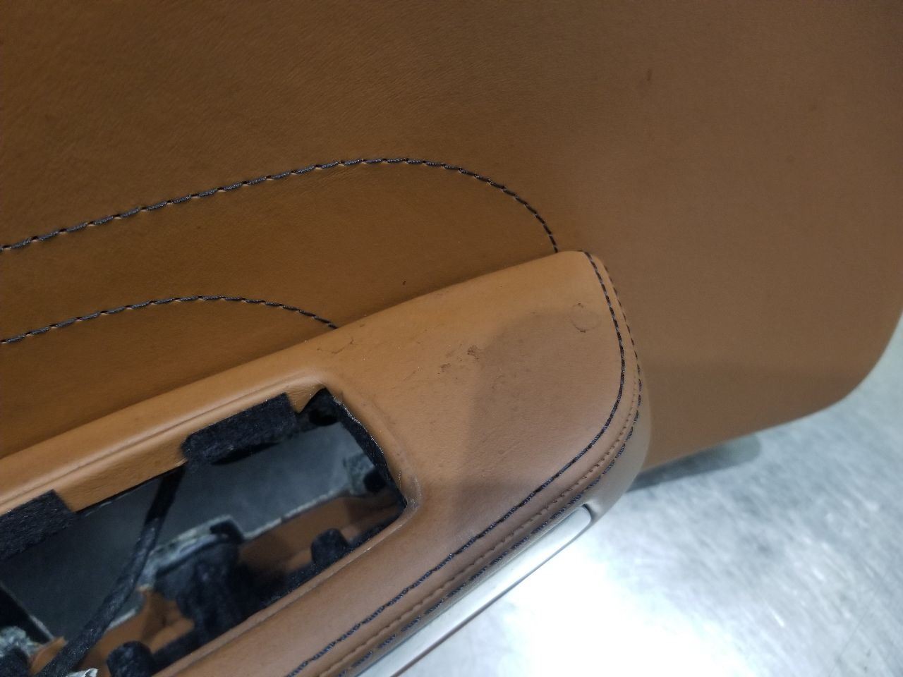 11 MERCEDES BENZ SLS AMG C197 INTERIOR DOOR TRIM PANEL SET LEFT DRIVER BROWN