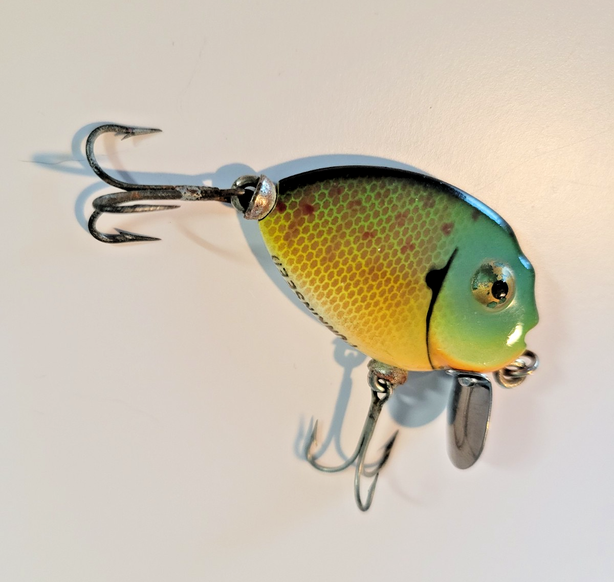 Vintage Heddon Tiny Punkinseed Sunfish Fishing Lure NICE | eBay