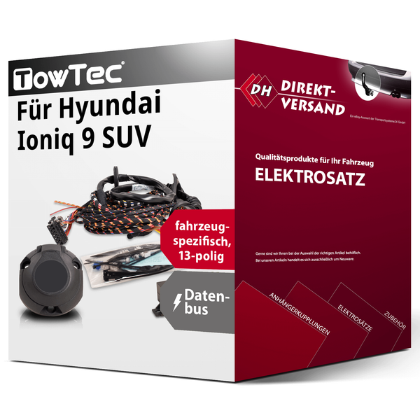 E-Satz 13Polig Spezifisch für Hyundai Ioniq 9 SUV 01.2025-Jetzt Top-image