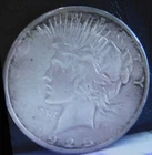 1925 Philadelphia Peace Silver Dollar Coin