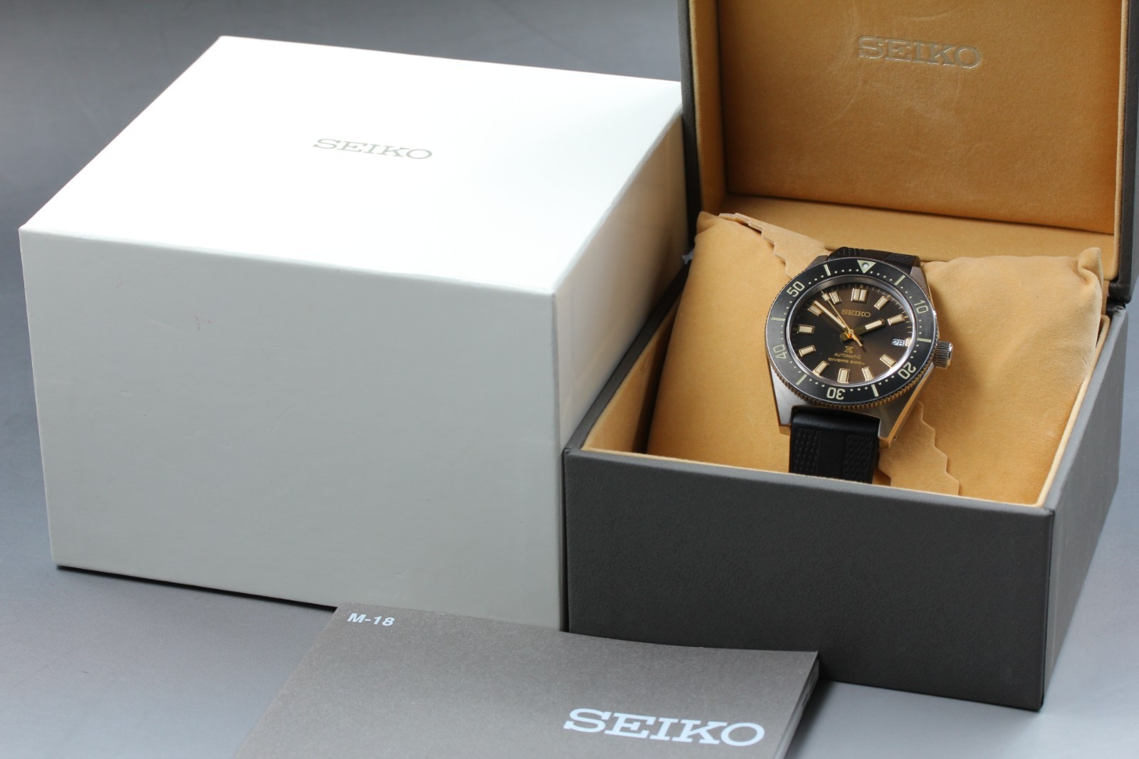 SEIKO Prospex Diver Scuba SBDC105 Brown Automatic Date Watch [Band Little Wear ] image 3