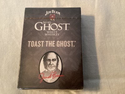 Jim Beam Jacob s GHOST White Whiskey Playing & Recipe Cards Toast The Ghost New