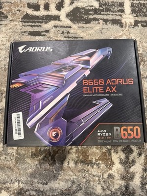 Gigabyte B650 AORUS ELITE AX AMD AM5 Micro ATX Motherboard DDR5