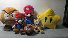 Super Mario Plush Nintendo Stuffed Animal Lot