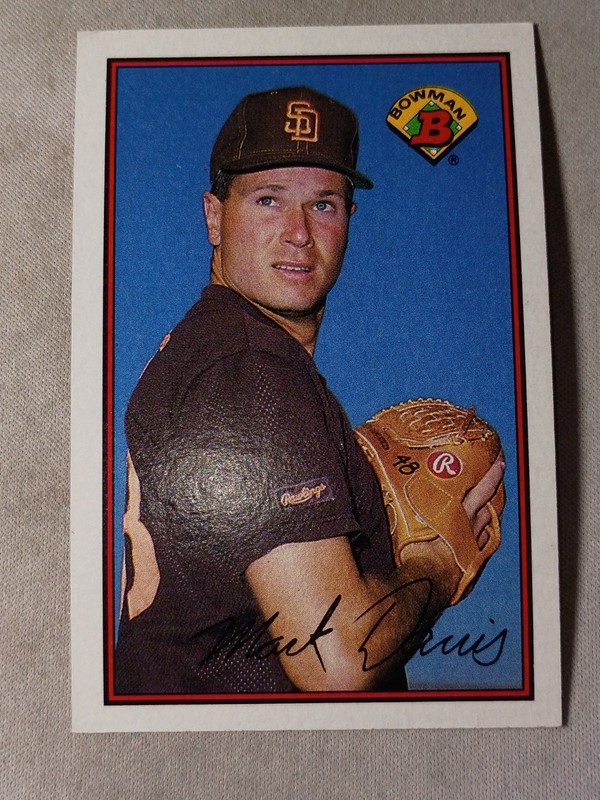 1989 Bowman - Mark Davis #447