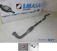 Imasaf Auspuff Hosenrohr, Abgasrohr für Opel Kadett E 1.5 TD 53KW O.Kat
