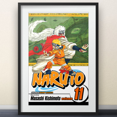 Naruto Vol 11 Cover Art - 11x17
