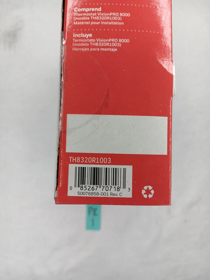 Honeywell TH8320R1003 VisionPRO 8000 RedLINK Digital Thermostat  3 Heat 2 Cool - Image 3 of 3