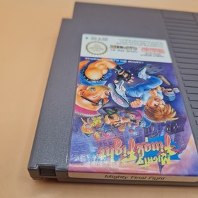 Nintendo NES Spiel Mighty Final Fight PAL Original Nintendo Mighty Final Fight
