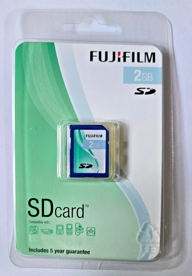 Fujifilm 2GB SD Card for  Digital Cameras  & Devices Japan Reliable Brand - Image 2 of 3