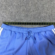 Image of Adidas Mens 3-Stripes Fleece Pants Blue Fusion White JX0752 3XLT New