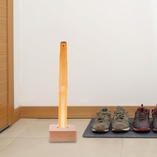 Wooden Shoe Horn Stand: Organizer Base For Shoe Horn Storage - Shoehorn Display