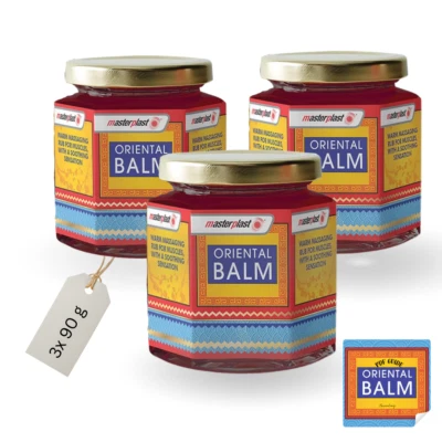 MASTERPLAST Sparset aus Oriental Rub - effektive pflanzliche Schmerzlinderung