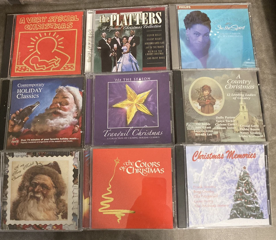 Lot of 38 Used ASSORTED Christmas CDs - Bulk MISC CDs Kenny G, Josh Groan & More Foto 4 de 4