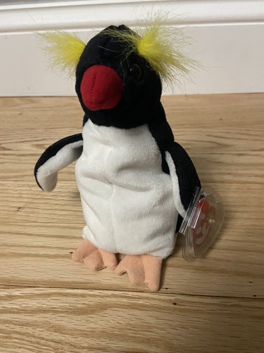 Ty 2000 Retired Beanie Baby- “Frigid” Penguin! MWMT! Soft Plush Stuffed Animal!