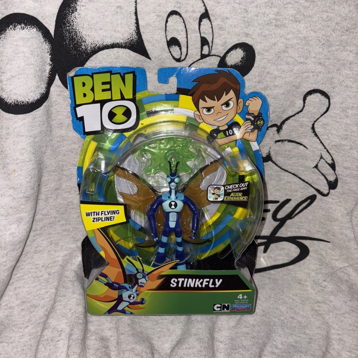 ★b0yl1fe★ New - STINKFLY - Action Figure BEN 10 Flying Zipline
