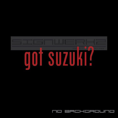 got suzuki Decal Sticker Die Cut Decal Self Adhesive moto gp motorbike Pair - Bild 10 von 12