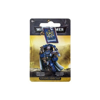 Warhammer 40 000 Ultramarines Captain Sicarius Gw Resin 48 60 Nib 5011921023103 Ebay