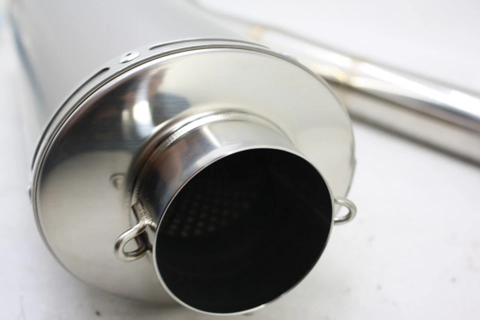 Suzuki GSXR600 GSXR750 2006 2007 titanio slip-on silenciador de escape de carrera Hamaguchi Foto 4 de 4