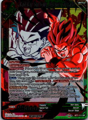 Kaio-Ken Son Goku, Defender of Earth BT7-111 SR DBS Event Pack 4