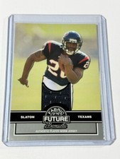 2008 Bowman Fabric of the Future Steve Slaton Rookie #FF-SS Texans