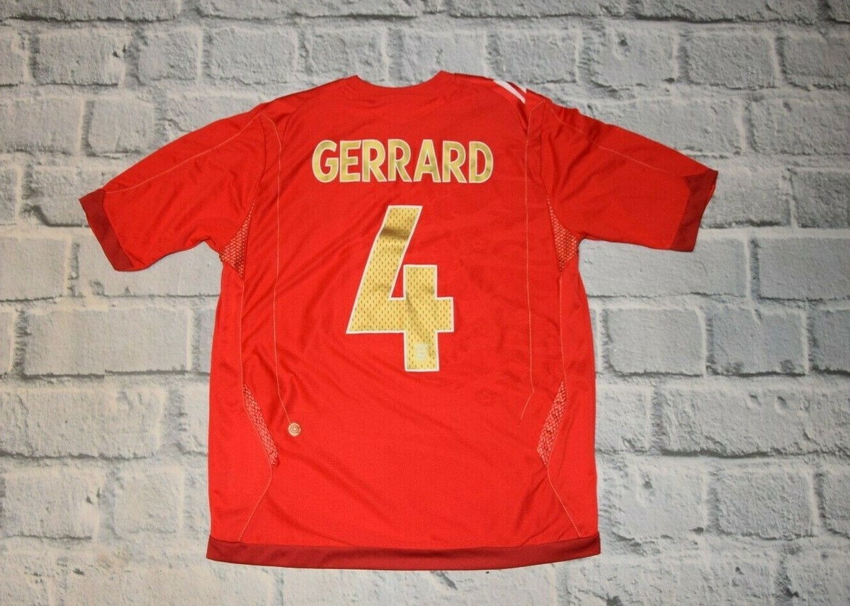 Umbro イングランド代表 GERRARD 4 ユニフォーム　リヴァプール Umbro イングランド代表 GERRARD 4 ユニフォーム リヴァプール