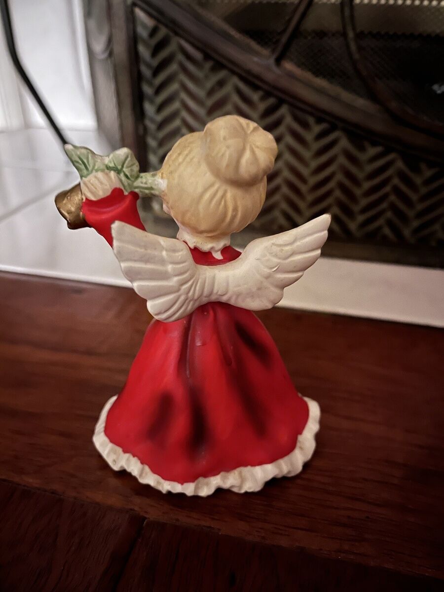 Vintage Napco X6964 Red Dress Christmas Angels Set | eBay Vintage Napco X6964 Red Dress Christmas Angels Set | eBay