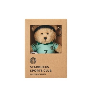 【韓国スタバ】Starbucks Soccer Bearista Keychain Starbucks Korea 2024 Starbucks Soccer Bearista Keychain | eBay
