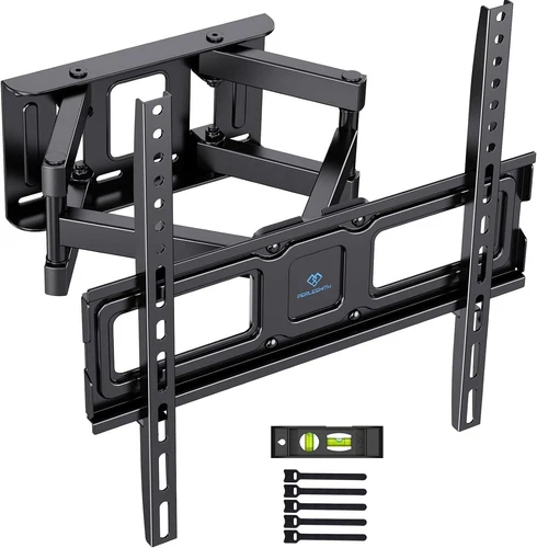 PERLESMITH TV Wall Bracket Mount for 26 to 65 Inch TV Swivel Tilt up to 45Kg