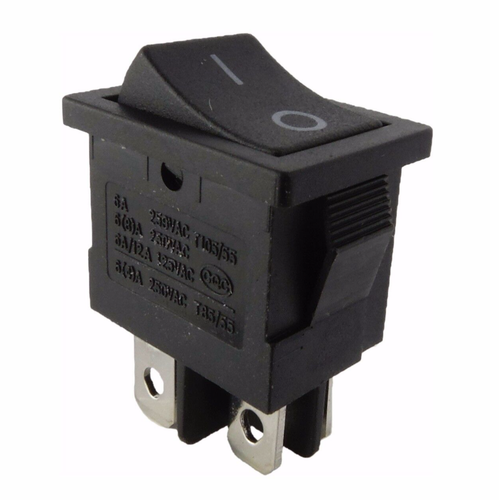 Interruttore a bilanciere 19 x 13 mm, interruttore dispositivo 4 pin. 6 A, 250 V~ - Foto 2 di 5