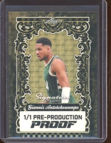 2025 Leaf Signature Series Superfractor Proof Giannis Antetokounmpo (1/1)