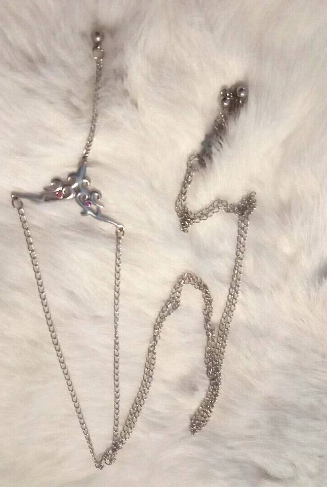 Gioiello per il corpo, cintura vita collana catena 106 cm tribale - Immagine 2 di 4