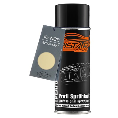 Autolack Spraydose für NCS S2005 Y40R Beige Basislack Sprühdose 400ml