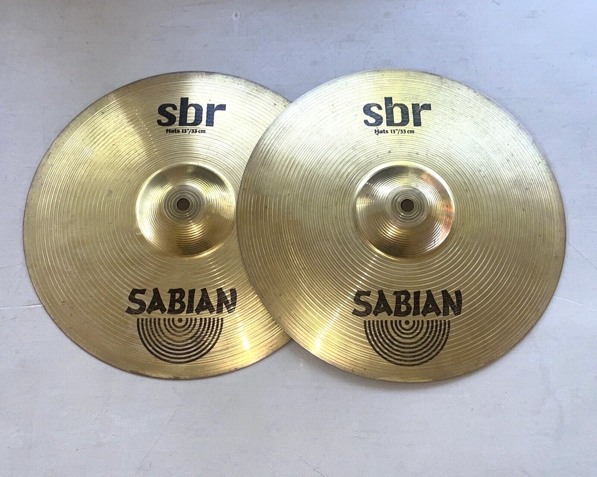 Sabian SBR Hats 13 33cm Hi Hat Set of 2 eBay