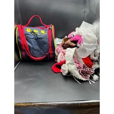 Build a Bear Rolling Travel Bag Suitcase with over 25 Clothing Items