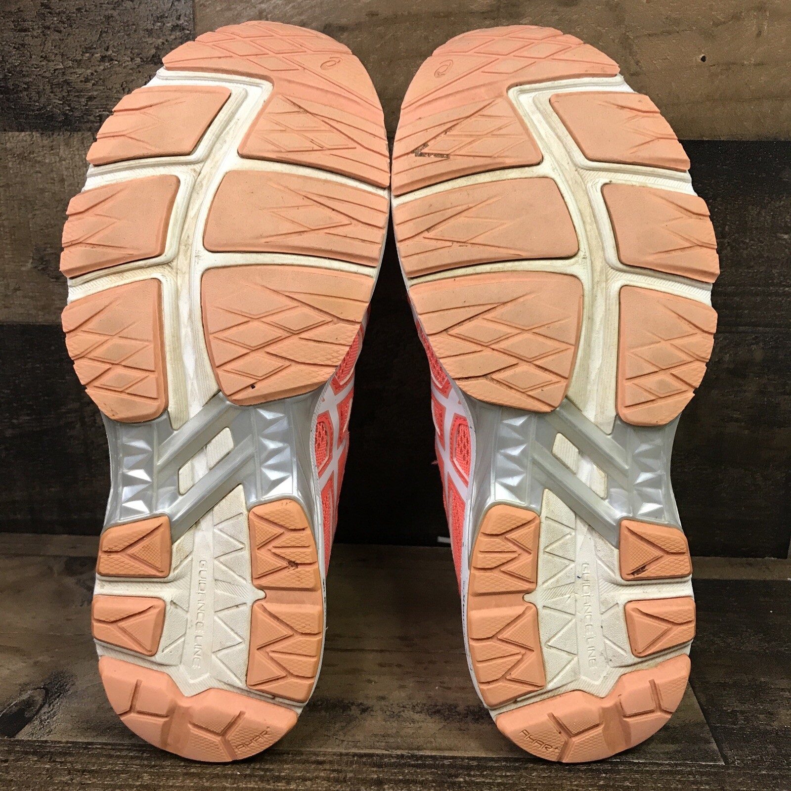 ASICS Gel GT-1000 Women's Orange White Running Shoes Size T6A8N