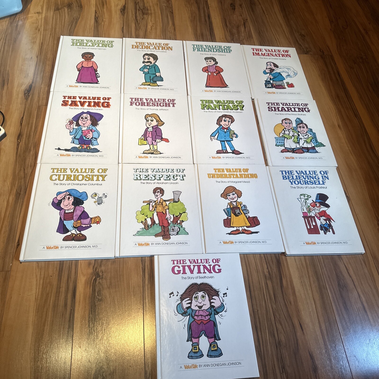 Spencer Johnson ValueTale Book Set of 13 Books Hardcover First Edition