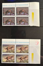 Briefmarken Rumäniens - postfrische Marken in 4er Blöcken