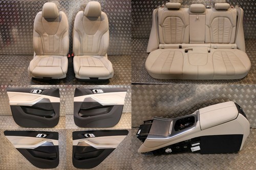 BMW X5 G05 SPORT Lederausstattung Sitze Seats Erhitz Vernasca ElfenbeinWeiss