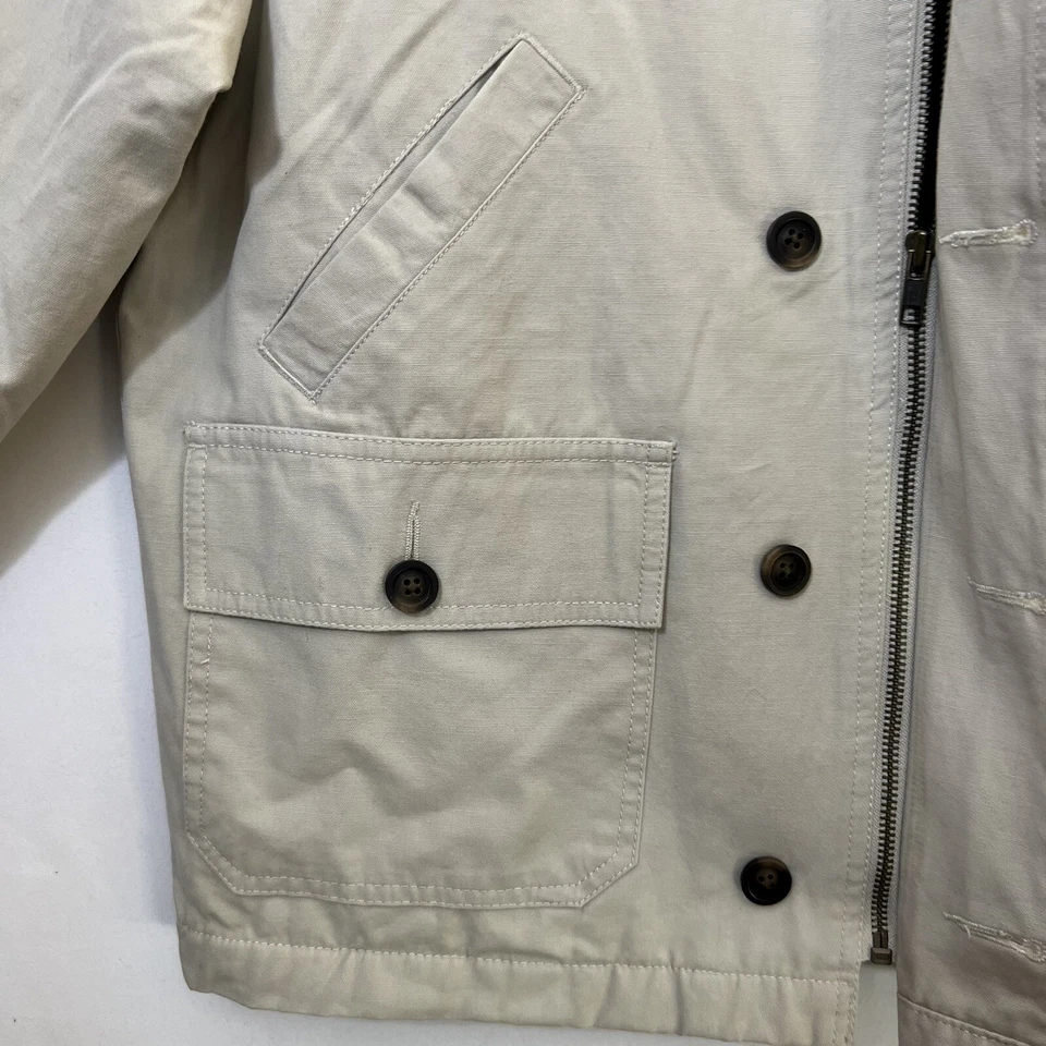 Chaqueta GAP Khaki Field Chore Abrigo Niños Mediano Nuevo con Etiquetas Leer Descripción Foto 3 de 4