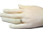 GIA 14k yellow gold .81ct SI1 H round diamond engagement ring 4.7g estate 6.75 — photo 9