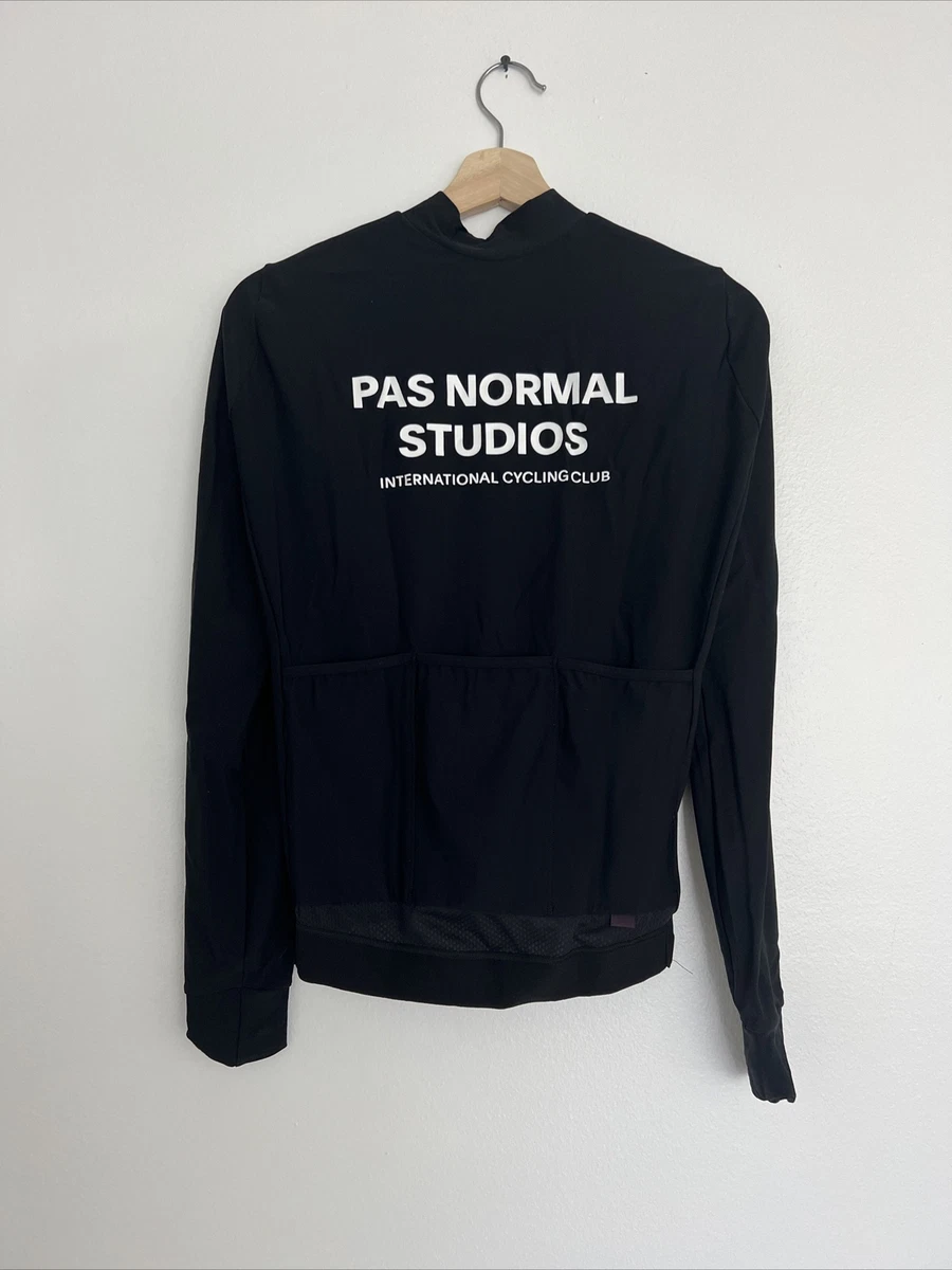 Pas Normal Studios Long Sleeve Jersey Black Men Size M Excellent
